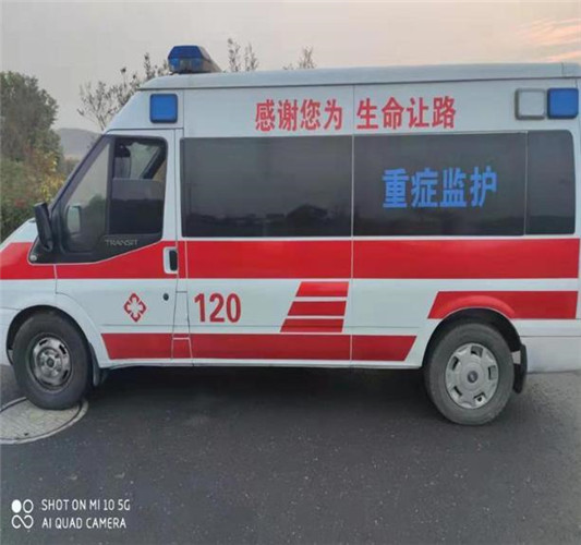 怀宁救护车出租服务案例3